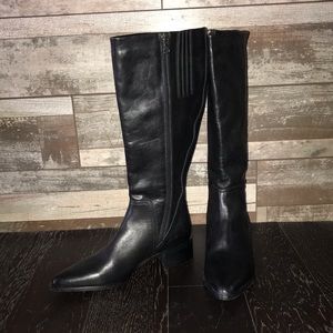 NWT Fanianelli boot hand crafted Italy leather WIDE CALF